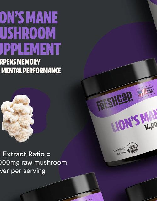 Load image into Gallery viewer, Organic Lion’s Mane Mushroom Powder

