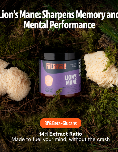 Load image into Gallery viewer, Organic Lion’s Mane Mushroom Powder

