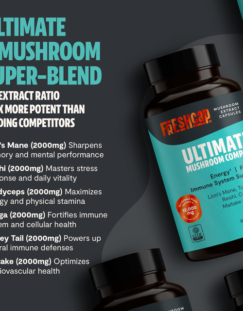 Load image into Gallery viewer, Organic Mushroom Complex Supplement Capsules
