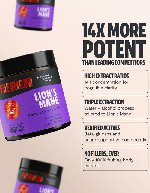 Load image into Gallery viewer, Organic Lion’s Mane Mushroom Powder
