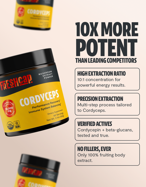 Load image into Gallery viewer, Cordyceps Mushroom Extract Powder
