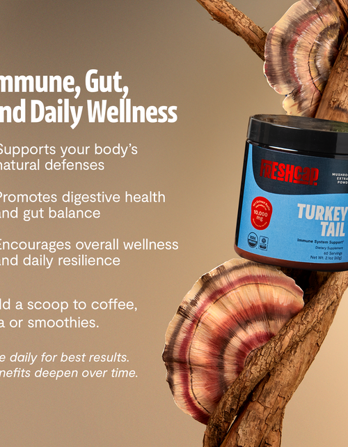 Load image into Gallery viewer, Organic Turkey Tail Mushroom Powder
