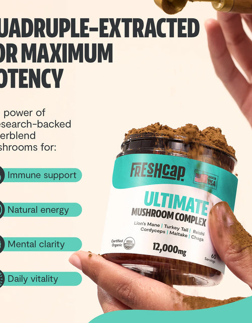 Load image into Gallery viewer, Organic Mushroom Extract Powder Blend
