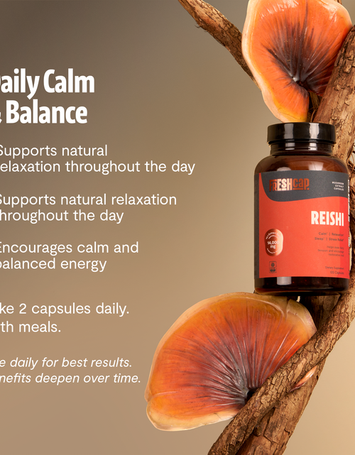 Load image into Gallery viewer, Organic Reishi Mushroom Capsules
