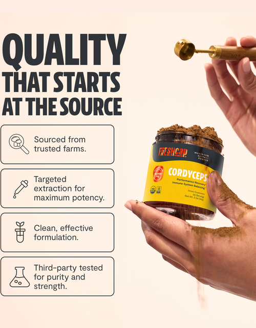 Load image into Gallery viewer, Cordyceps Mushroom Extract Powder
