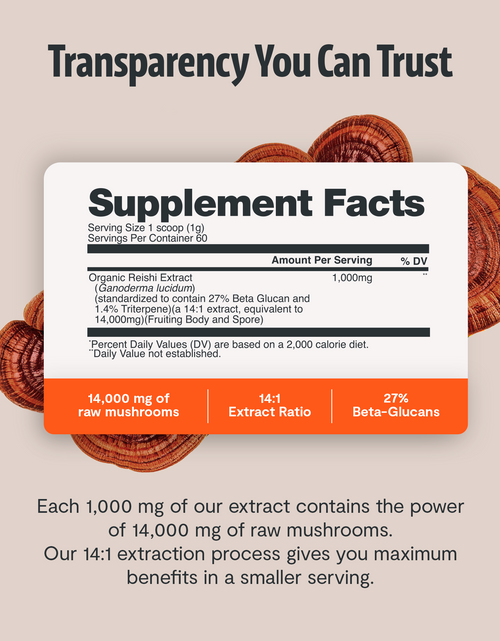 Load image into Gallery viewer, Organic Reishi Mushroom Powder
