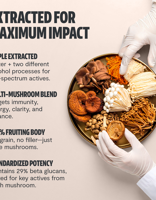Load image into Gallery viewer, Organic Mushroom Extract Powder Blend
