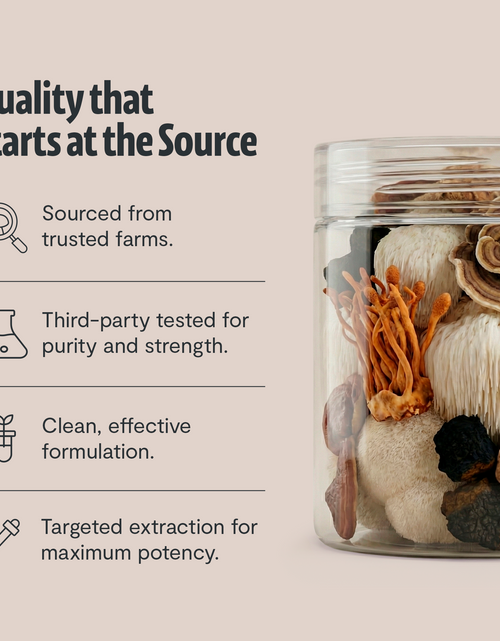 Load image into Gallery viewer, Organic Mushroom Extract Powder Blend
