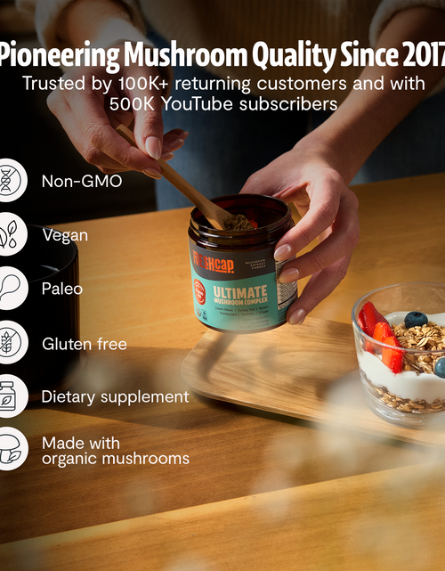 Load image into Gallery viewer, Organic Mushroom Extract Powder Blend
