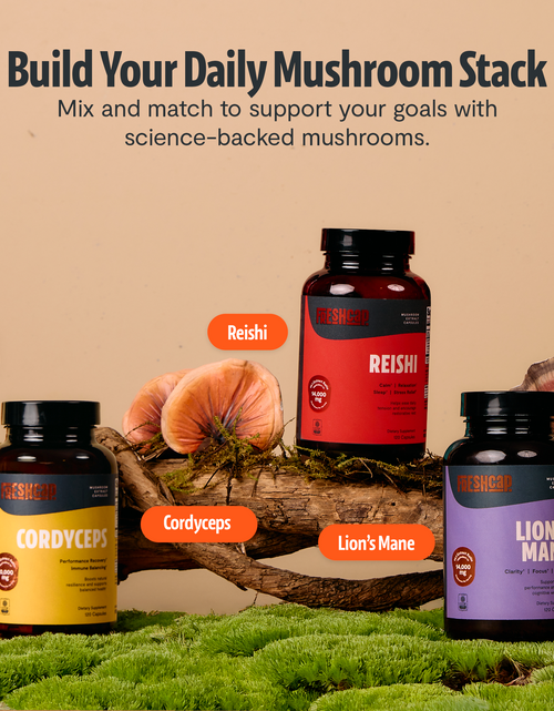 Load image into Gallery viewer, Organic Reishi Mushroom Capsules
