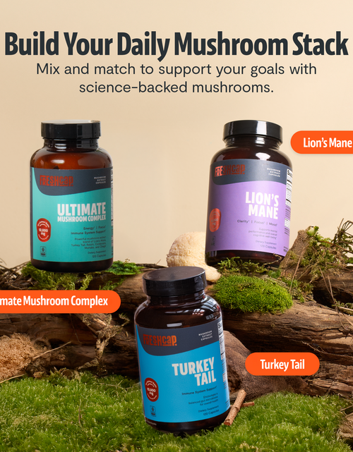 Load image into Gallery viewer, Organic Lion’s Mane Capsules
