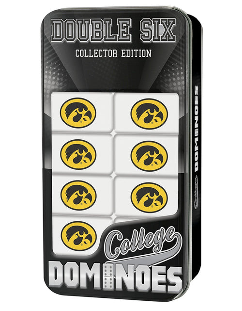 Load image into Gallery viewer, Iowa Hawkeyes Dominoes by MasterPieces Puzzle Company INC
