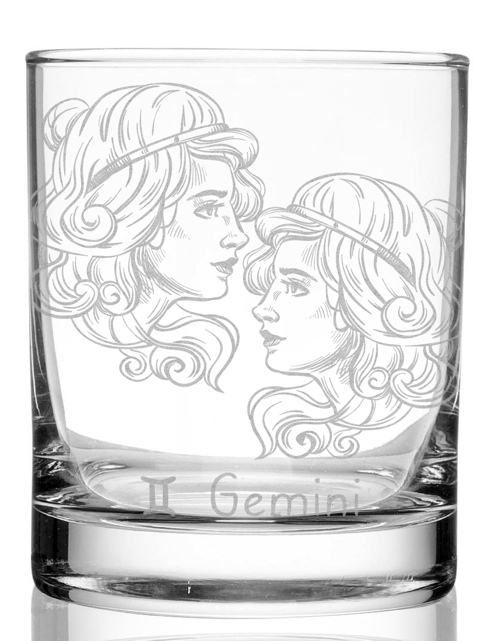 ZODIAC Whiskey Glasses by LumEngrave