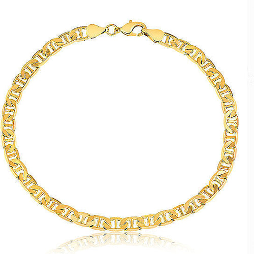 Load image into Gallery viewer, RMZ GOLD NYC Filled High Polish Finish 14K Mariner Anklet Gold
