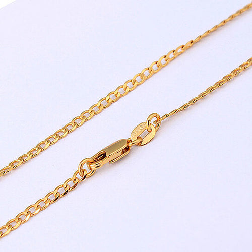 Load image into Gallery viewer, 14k Gold Filled Thin Cuban Chain
