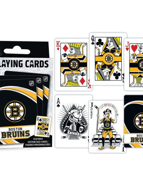 Load image into Gallery viewer, Boston Bruins Playing Cards - 54 Card Deck by MasterPieces Puzzle Company INC
