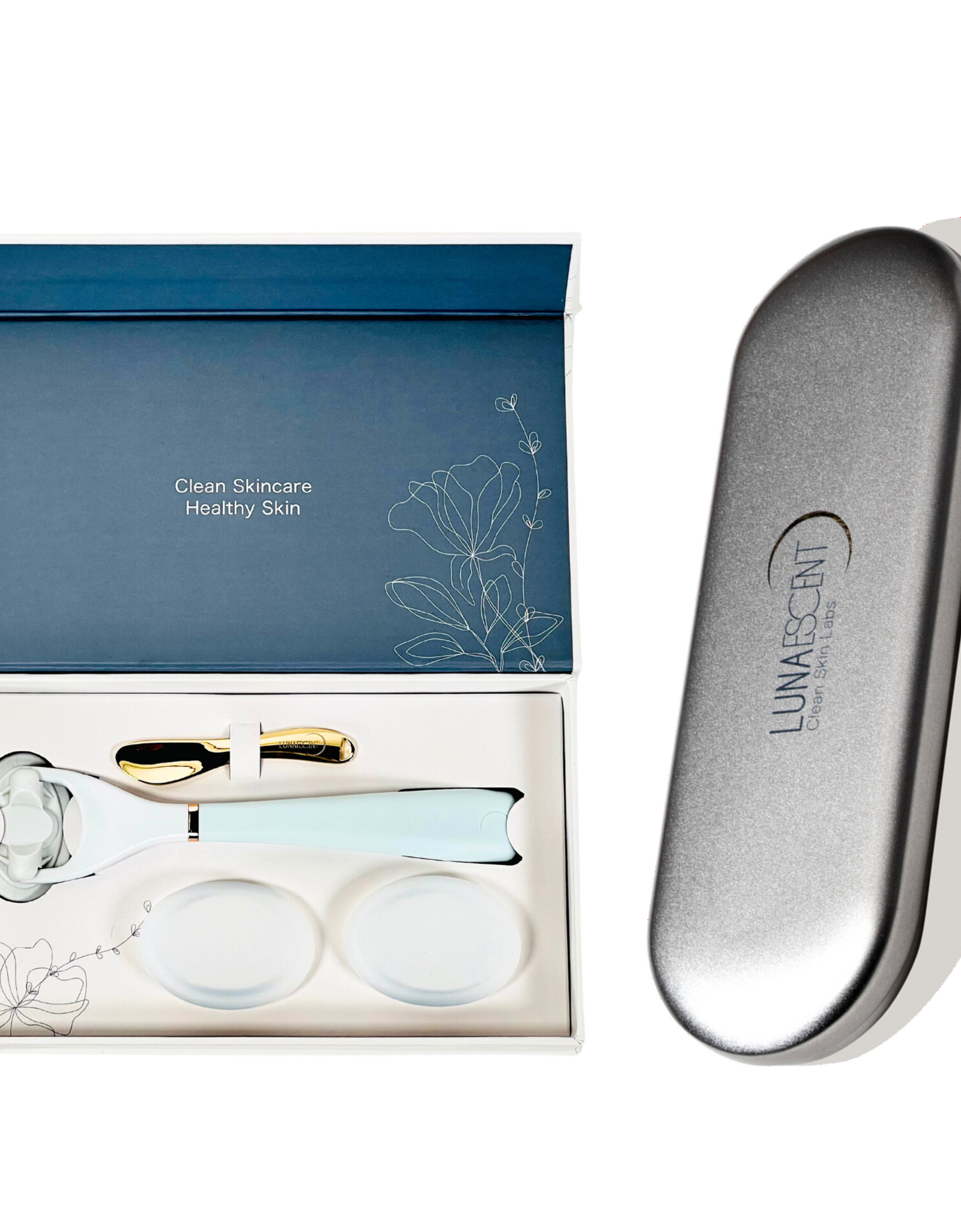 LUNAESCENT Deluxe Gift Set + Carry Case with Mirror by LUNAESCENT
