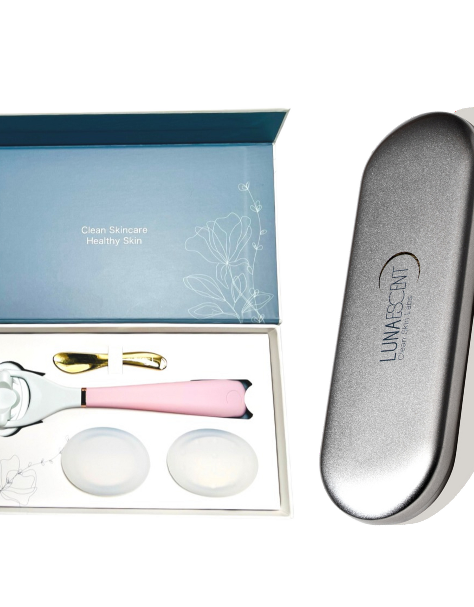 LUNAESCENT Deluxe Gift Set + Carry Case with Mirror by LUNAESCENT