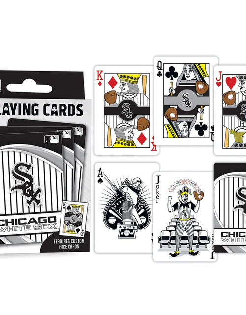 Load image into Gallery viewer, Chicago White Sox Playing Cards - 54 Card Deck by MasterPieces Puzzle Company INC
