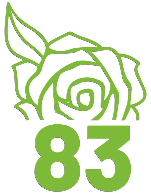 Load image into Gallery viewer, Wheelie Bin Caddy Recycle Home Decor Rose House Number Sticker Label by WinsterCreations™ Official Store
