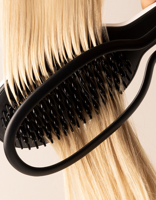 Load image into Gallery viewer, Glossie Ceramic Hair Straightening Brush by InStyler
