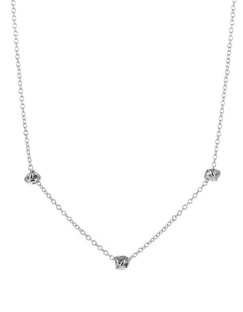 Load image into Gallery viewer, Gold Love Knot Necklace by Hollywood Sensation®
