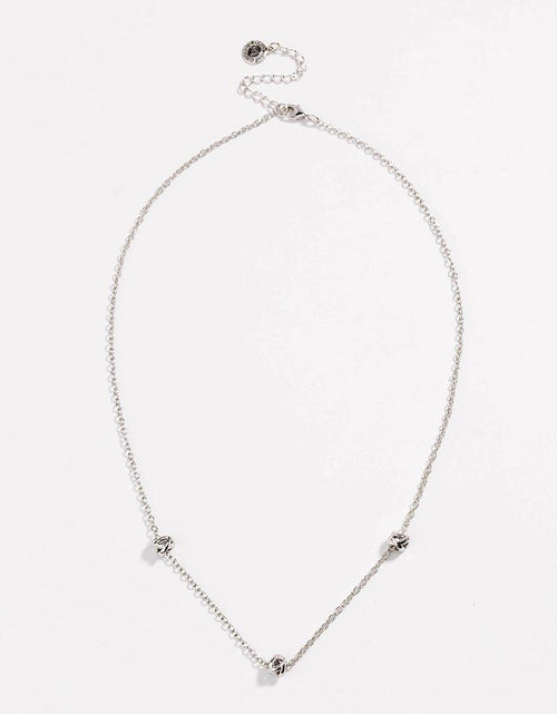 Load image into Gallery viewer, Gold Love Knot Necklace by Hollywood Sensation®
