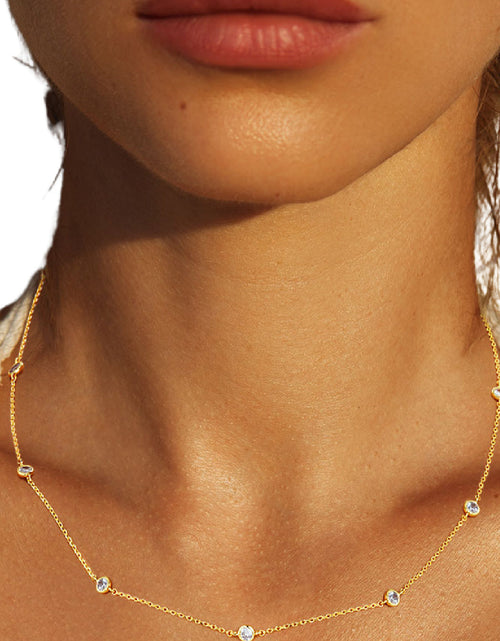 Load image into Gallery viewer, Simple Sparkle Necklace by Embellish Your Life
