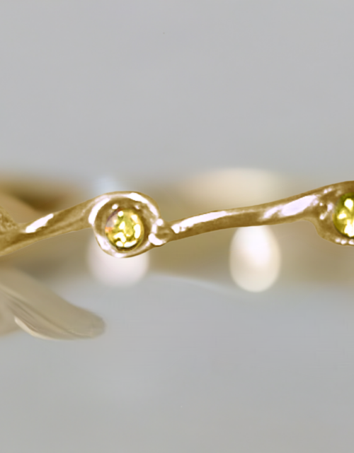 Load image into Gallery viewer, Topaz Birthstone Stacker Ring by The Urban Charm
