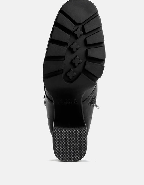 Load image into Gallery viewer, grahams faux leather lace up boots by London Rag
