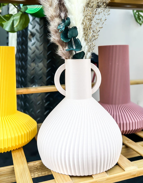 Load image into Gallery viewer, Grecian 3D Printed Vase by Rosebud HomeGoods
