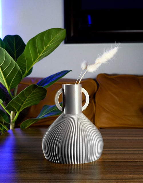 Load image into Gallery viewer, Grecian 3D Printed Vase by Rosebud HomeGoods
