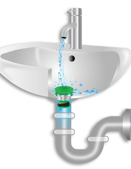 Load image into Gallery viewer, SinkShroom® (Green) The Hair Catcher That Prevents Clogged Bathroom Sink Drains by TubShroom.com
