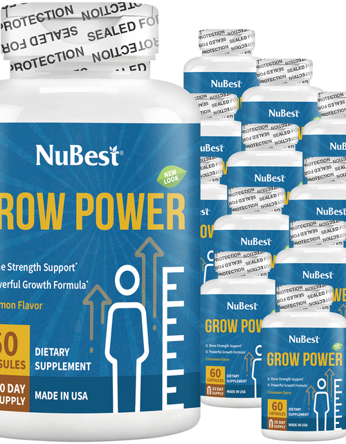 Load image into Gallery viewer, Grow Power, For Children &amp; Teens, 60 Capsules by NuBest Nutrition®

