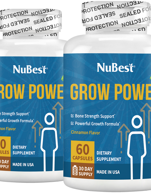 Load image into Gallery viewer, Grow Power, For Children &amp; Teens, 60 Capsules by NuBest Nutrition®
