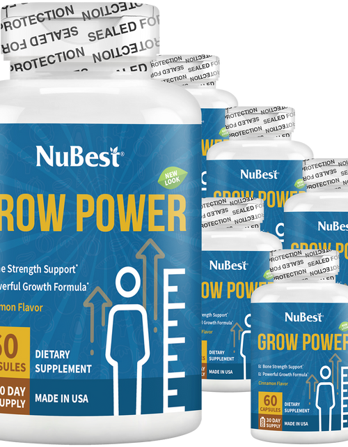 Load image into Gallery viewer, Grow Power, For Children &amp; Teens, 60 Capsules by NuBest Nutrition®
