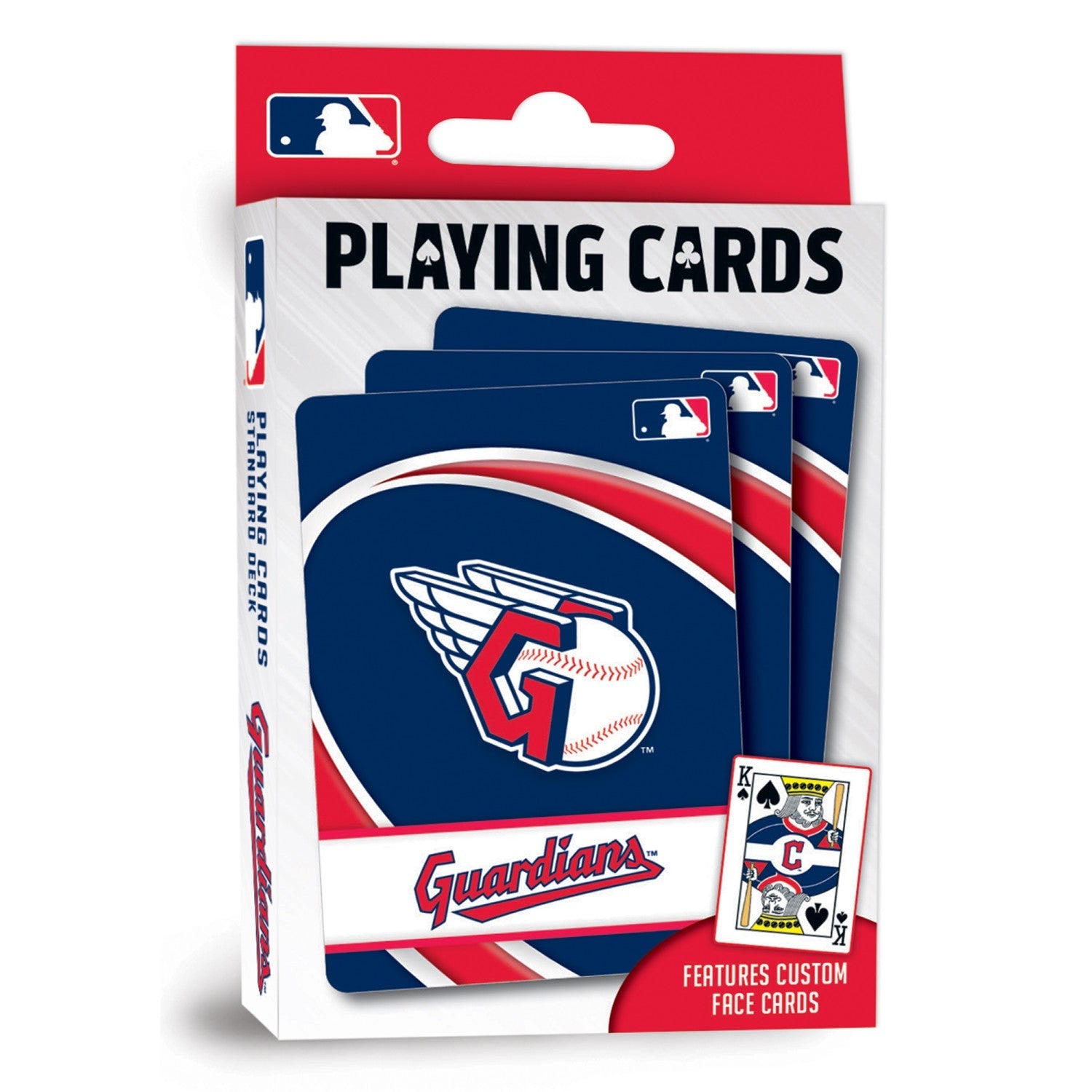 Cleveland Guardians Playing Cards - 54 Card Deck by MasterPieces Puzzle Company INC