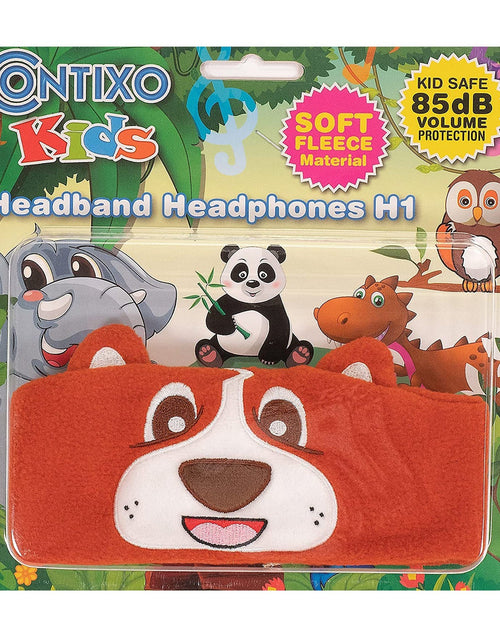 Load image into Gallery viewer, Contixo H1 Adjustable Fleece Headband Headphones by Contixo
