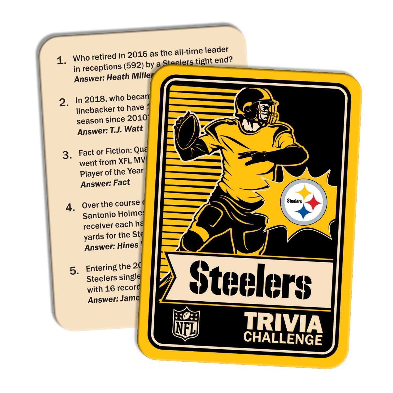 Pittsburgh Steelers Trivia Challenge by MasterPieces Puzzle Company INC