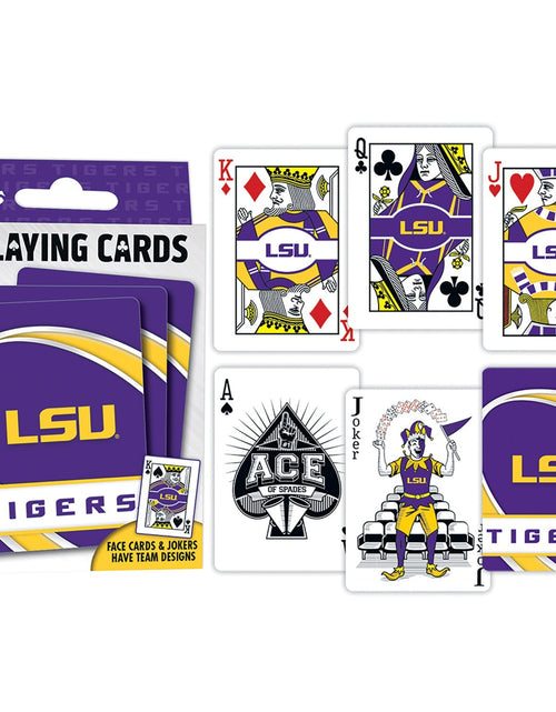 Load image into Gallery viewer, LSU Tigers Playing Cards - 54 Card Deck by MasterPieces Puzzle Company INC
