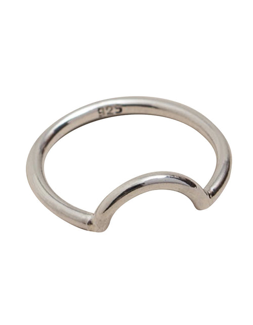 Load image into Gallery viewer, Half Moon Ring by SLATE + SALT
