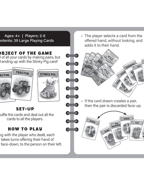 Load image into Gallery viewer, Old MacDonald's Farm - Stinky Pig Card Game by MasterPieces Puzzle Company INC
