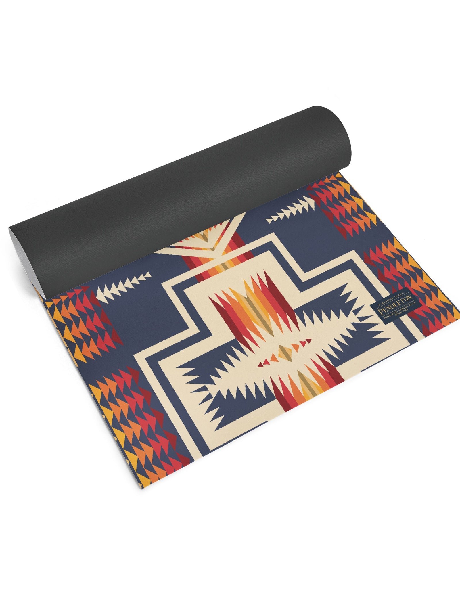 Pendleton x Yune Yoga Mat Harding Navy 5mm by Yune Yoga