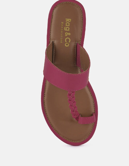 Load image into Gallery viewer, harris toe ring braided slip ons by London Rag
