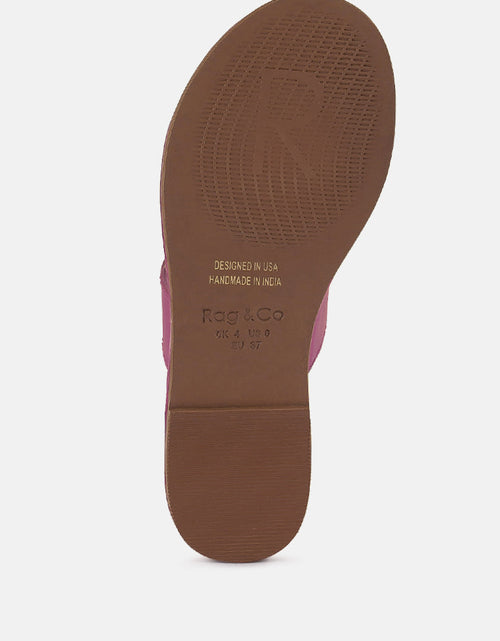 Load image into Gallery viewer, harris toe ring braided slip ons by London Rag
