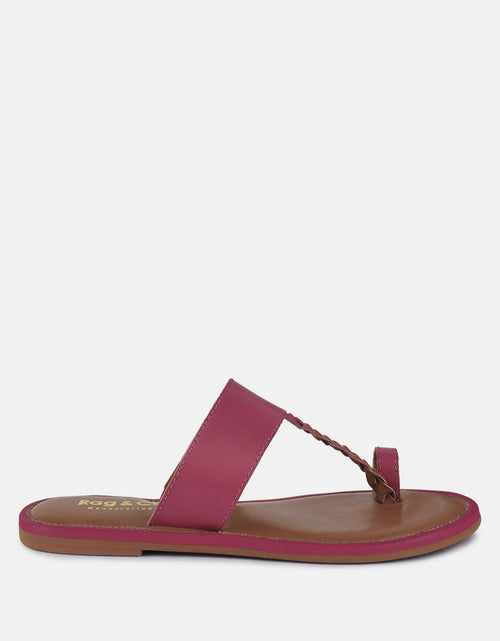 Load image into Gallery viewer, harris toe ring braided slip ons by London Rag

