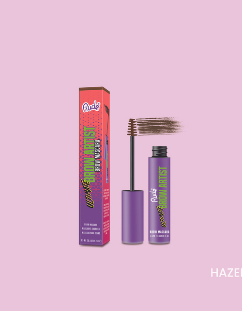 Load image into Gallery viewer, RUDE Ultimate Brow Artist Brow Mascara - Hazel
