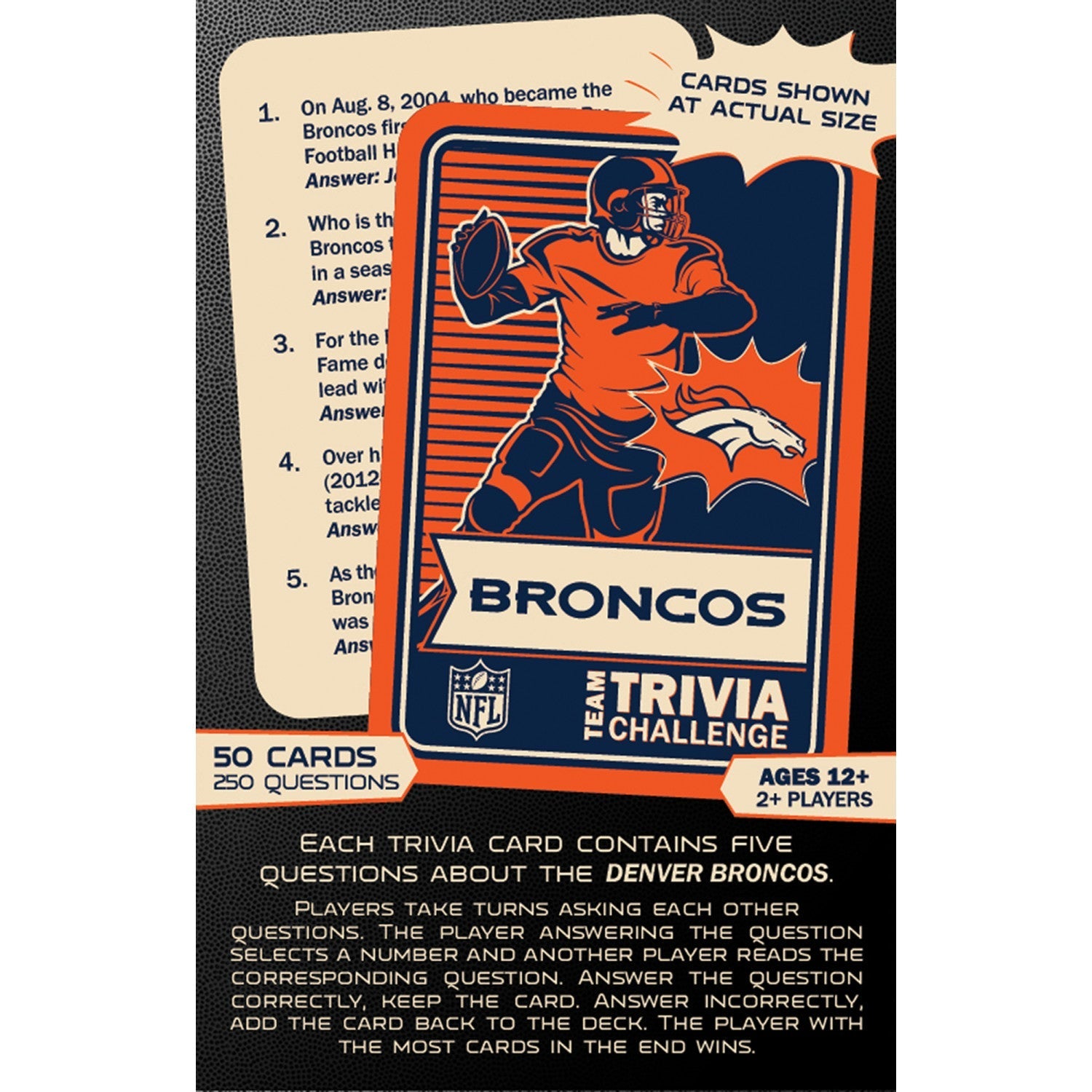 Denver Broncos Trivia Challenge by MasterPieces Puzzle Company INC