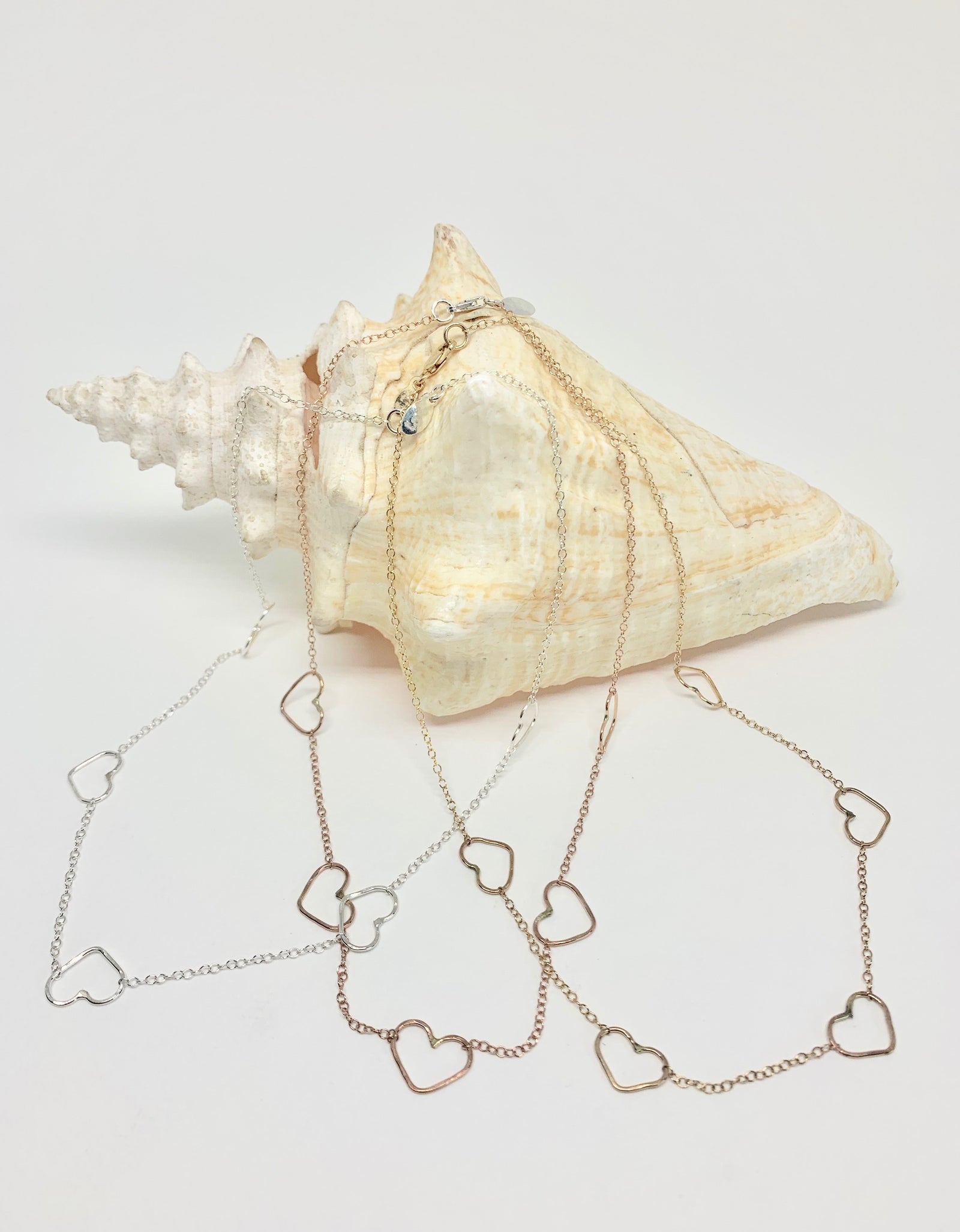 Heart Choker Necklace by Jennifer Cervelli Jewelry