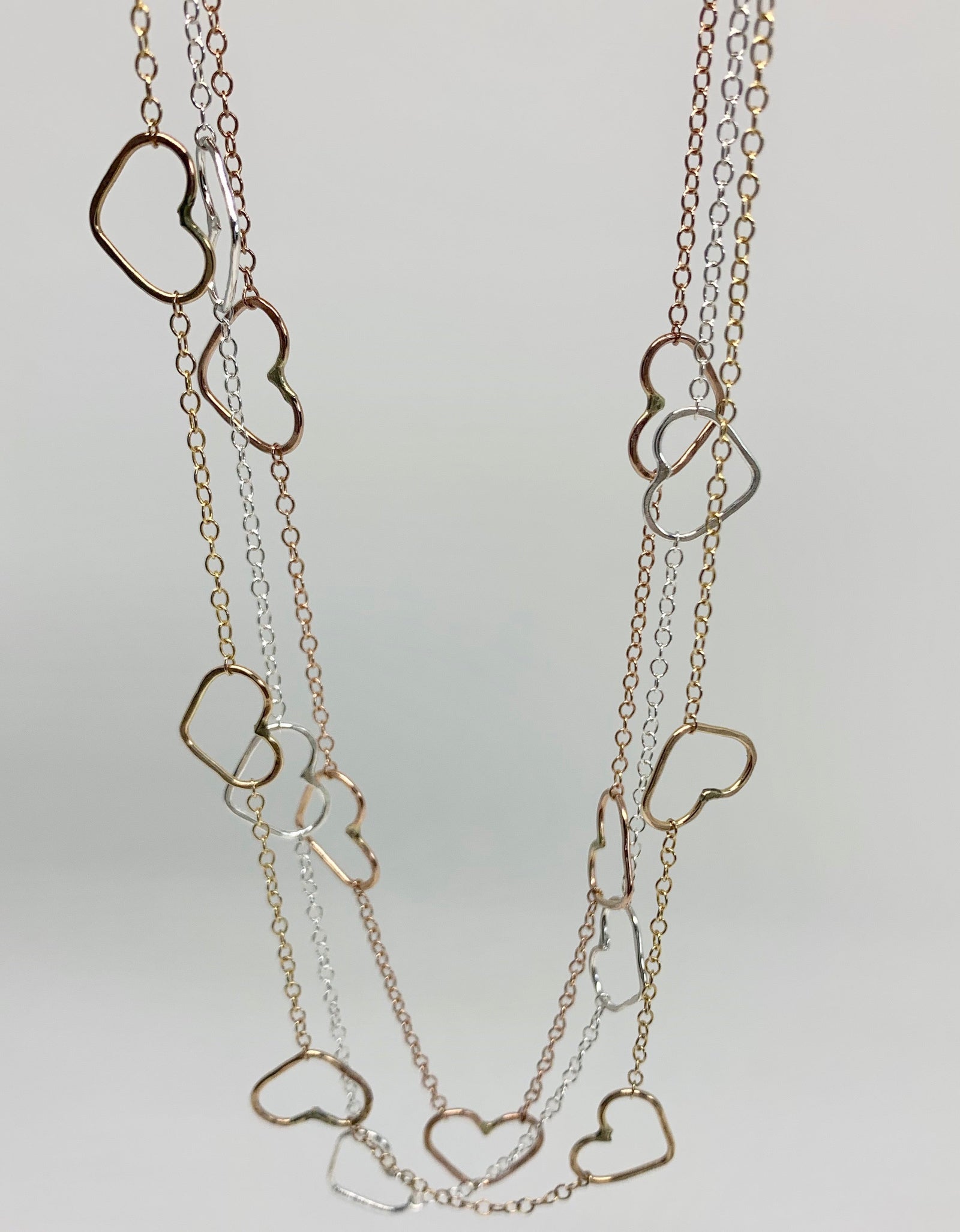 Heart Choker Necklace by Jennifer Cervelli Jewelry